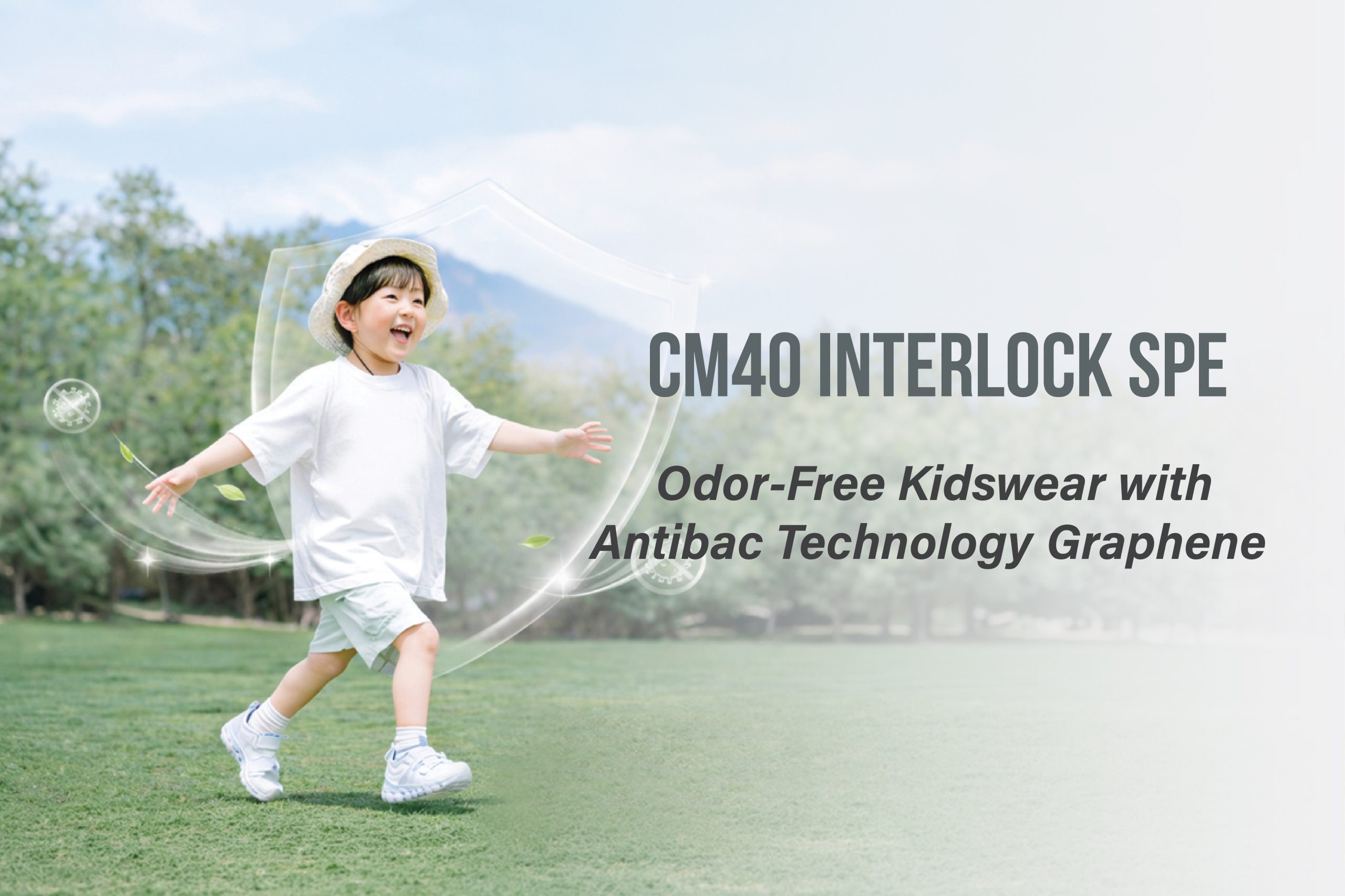 Odor-Free Kidswear with Antibac Technology Graphene